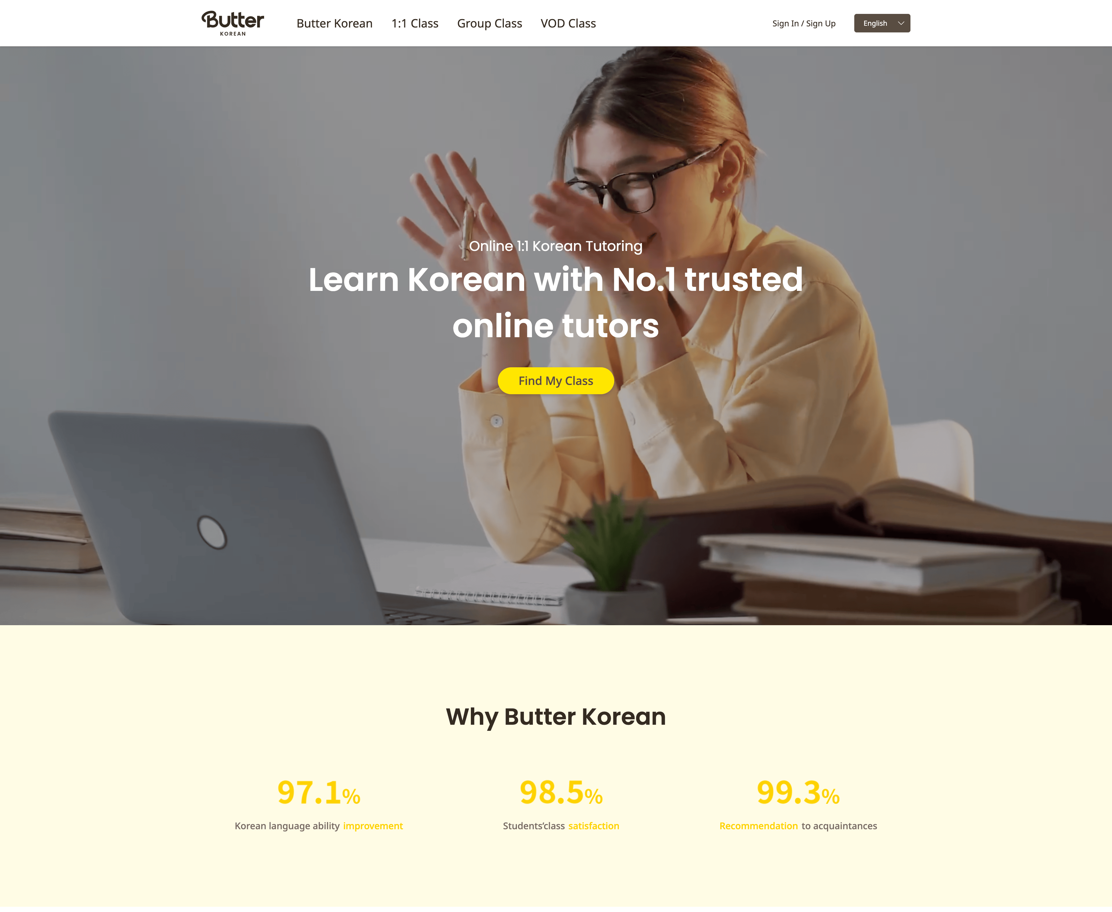 01 — Landing Page